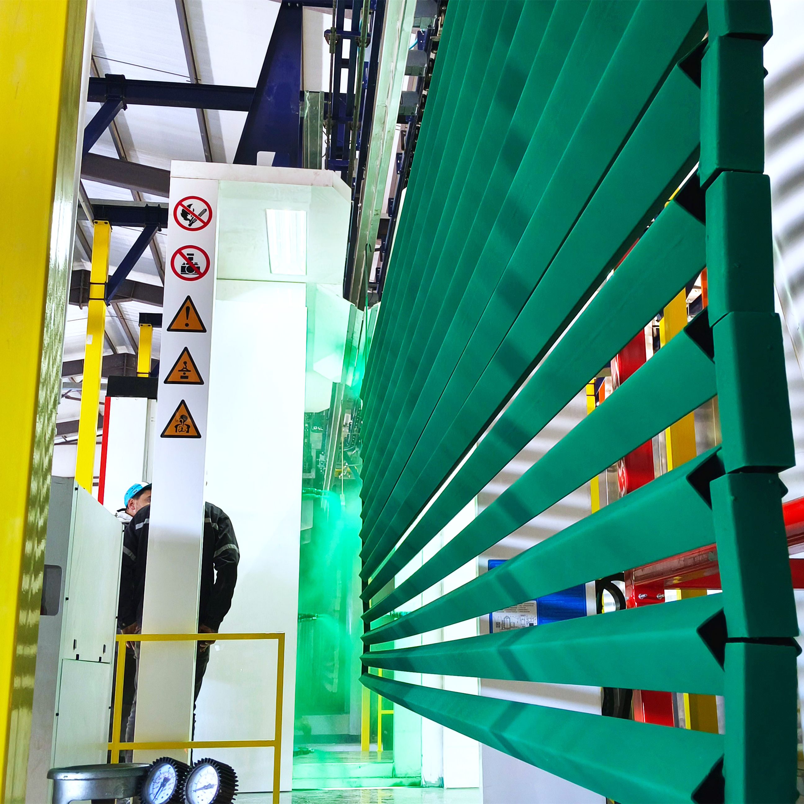 Efficient production advantages of aluminum profile spraying line