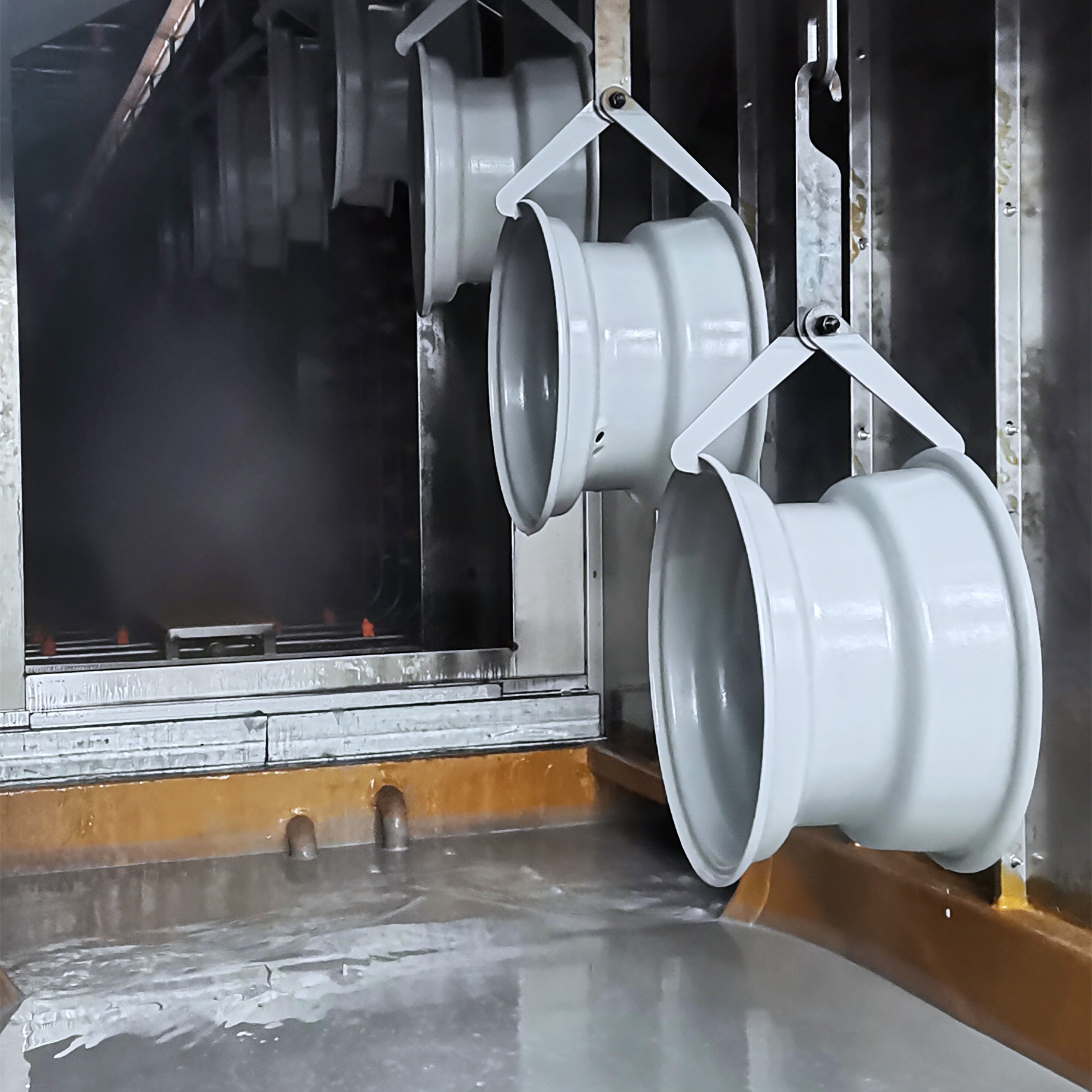 How the new generation of spraying lines revolutionizes the painting process of automotive parts