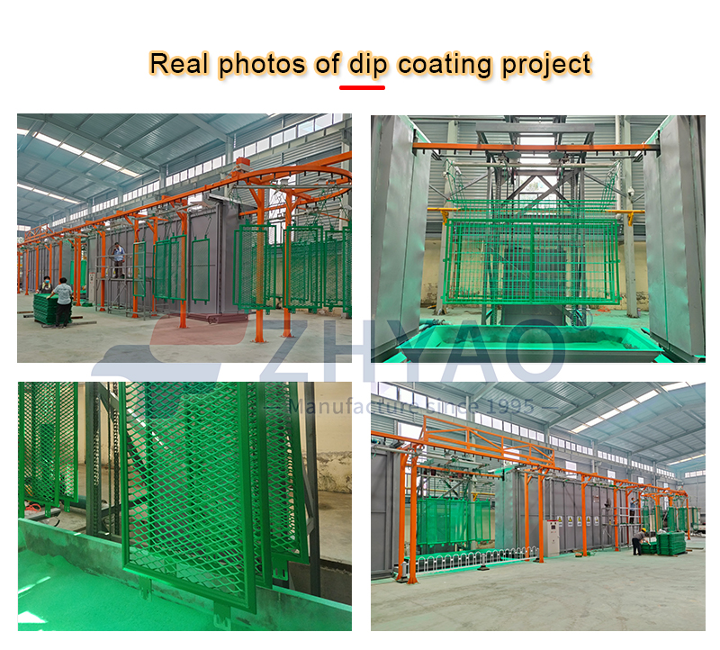 Fluidized Bed Powder Coating Line
