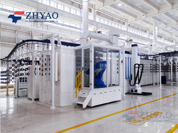 Electrostatic powder coating