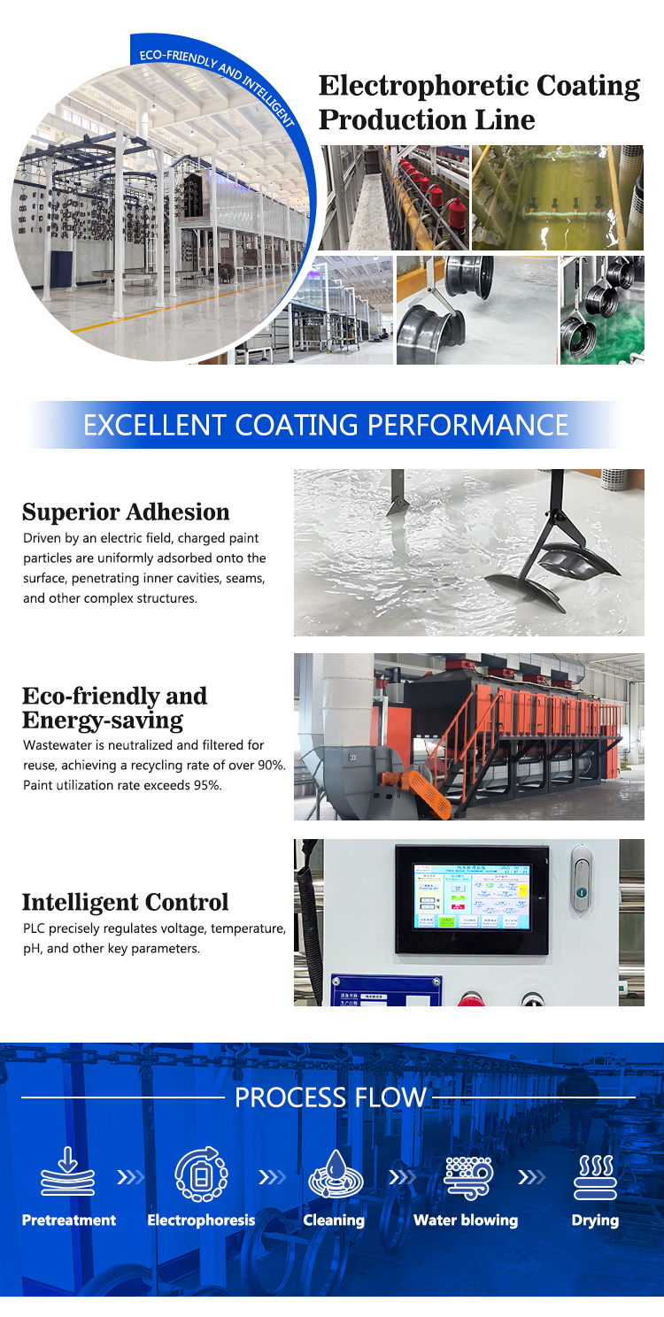 Electrophoretic coating equipment