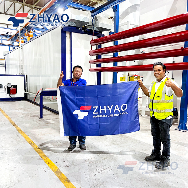 Powder Coating Line for Fire Protection 