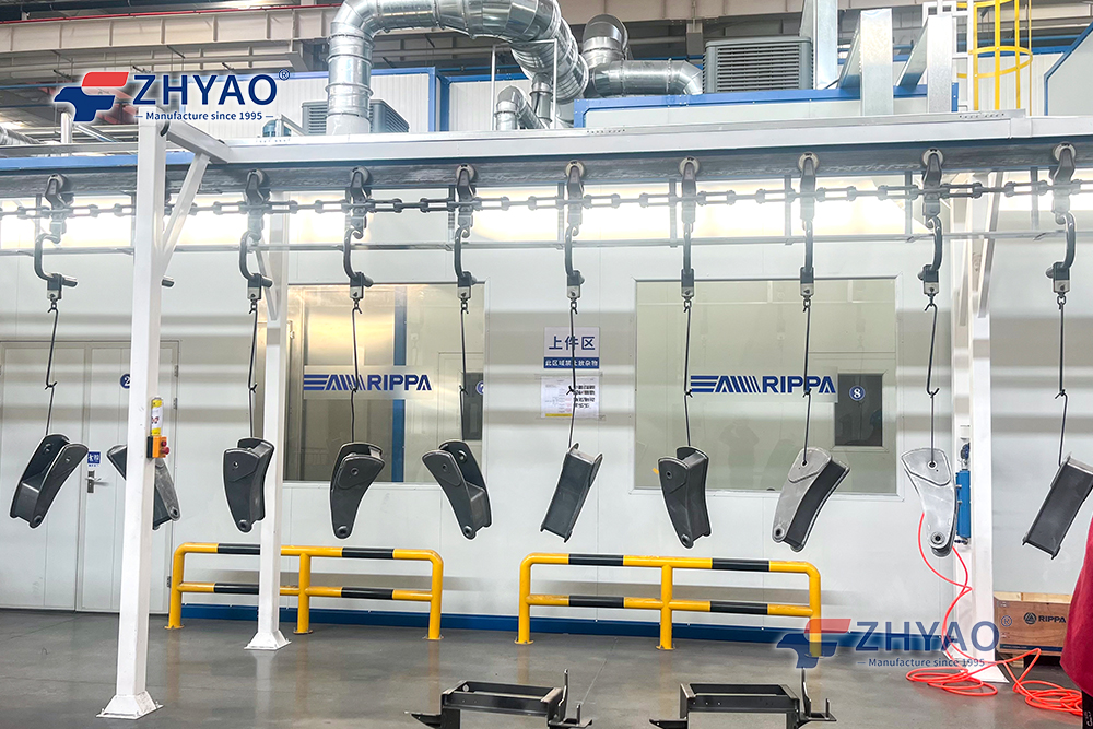 Coating Line for Excavator Parts 