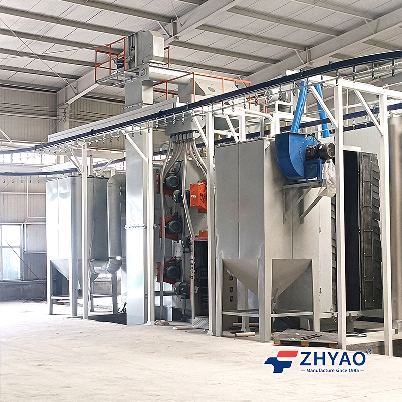 Shot Blasting Pre-treatment System