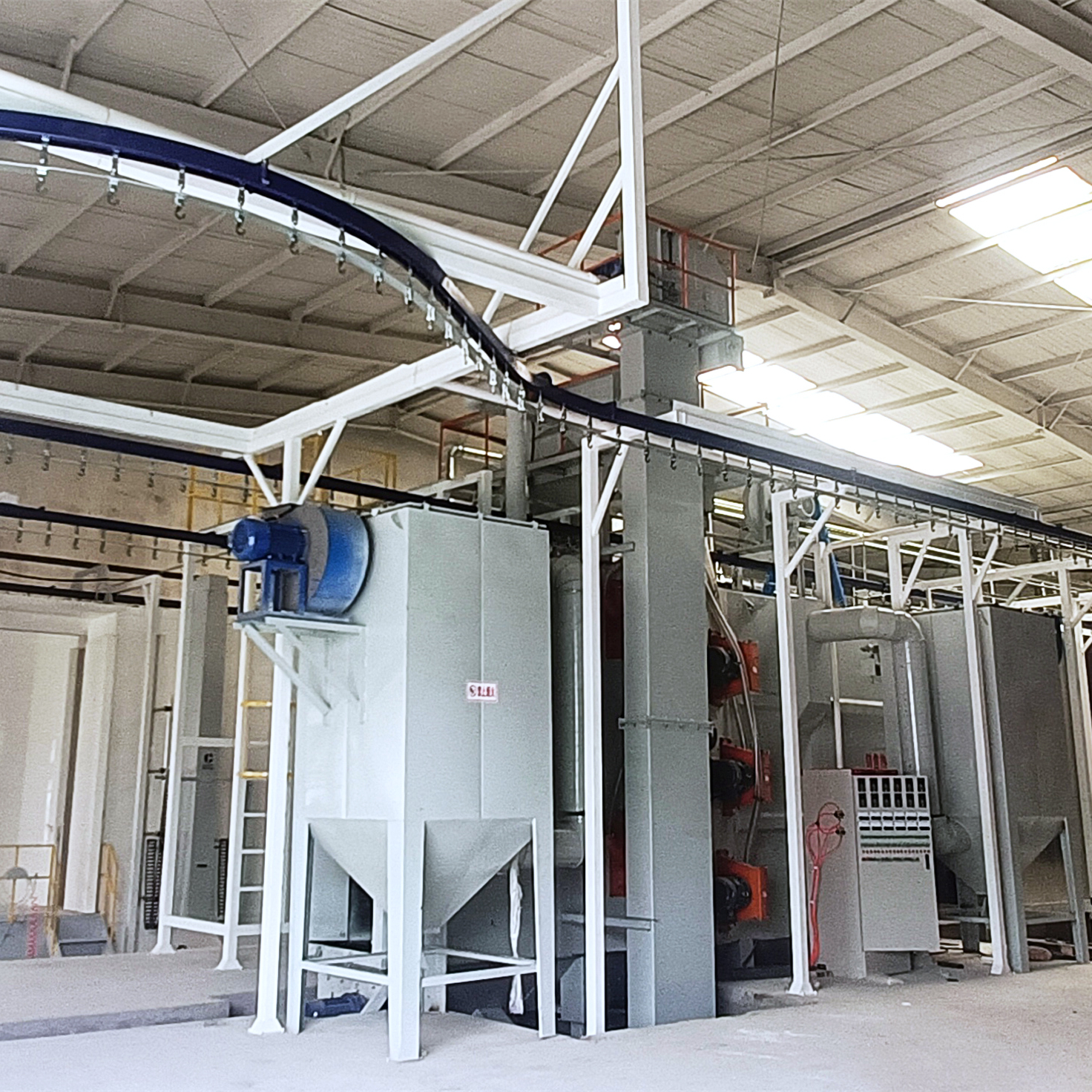 Shot Blasting Pre-treatment System