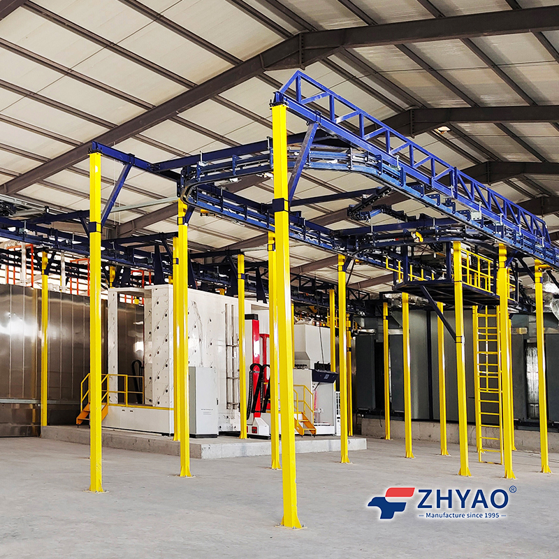 Accumulation Conveyor System for Powder Coating Line