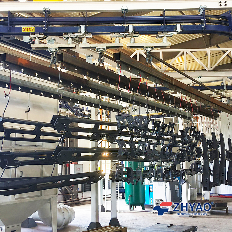 Accumulation Conveyor System for Powder Coating Line