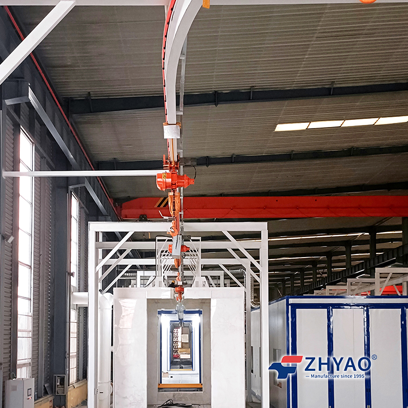 Overhead Chain Conveyor System for Powder Coating Line