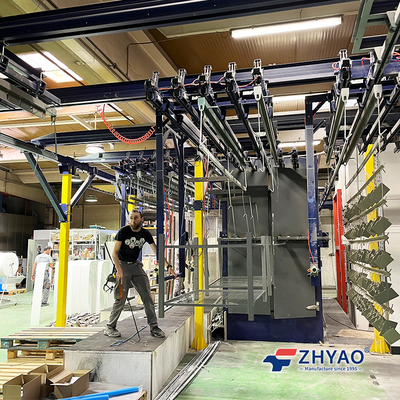Sliding Rack Conveyor System