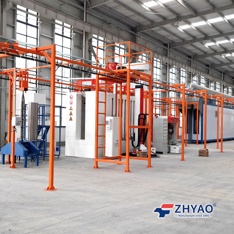 Single Rail Overhead Conveyor System