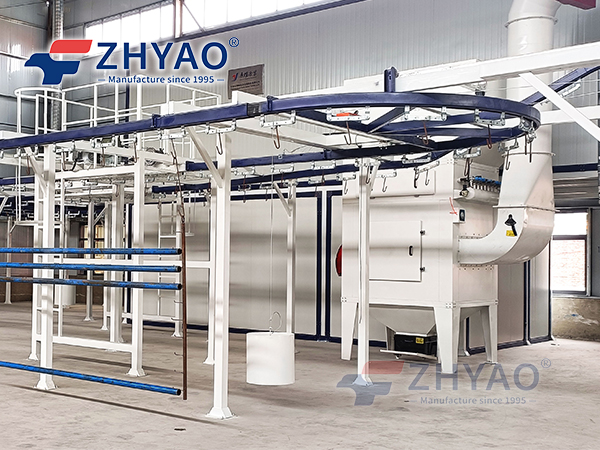 Automatic Powder Coating System Automatic Powder Coating System