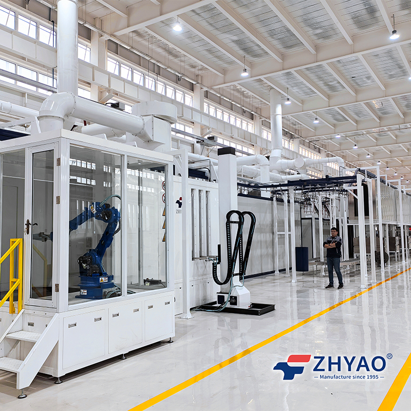 Robot Powder Coating Line