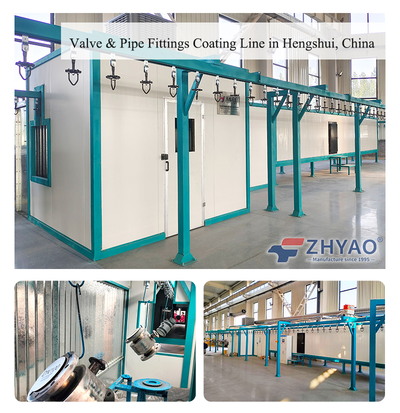 Valve & Pipe Fittings Coating Line