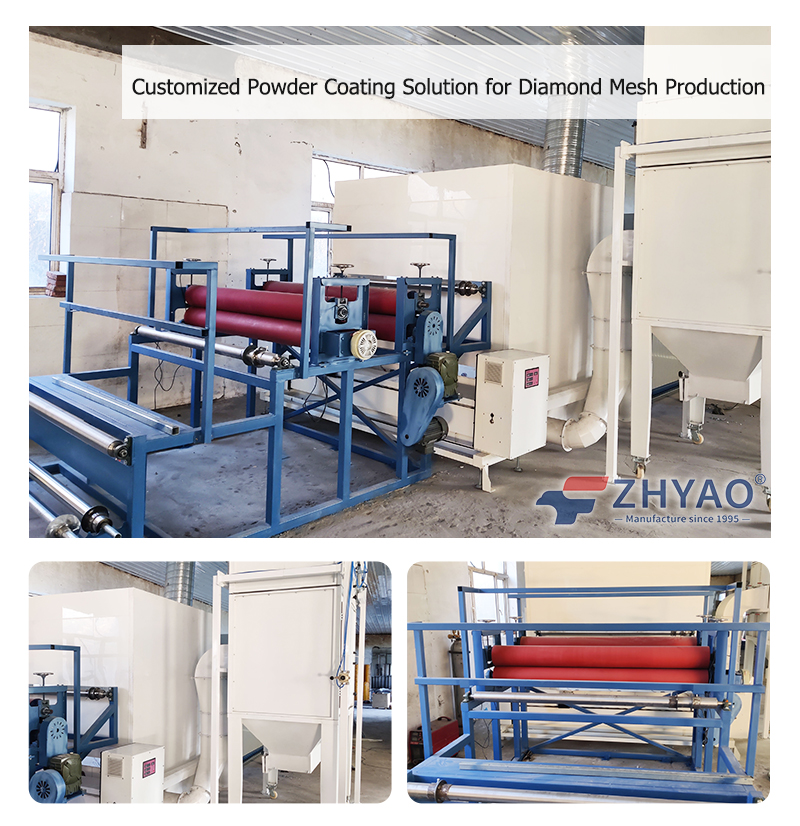 Security Mesh Spraying Equipment