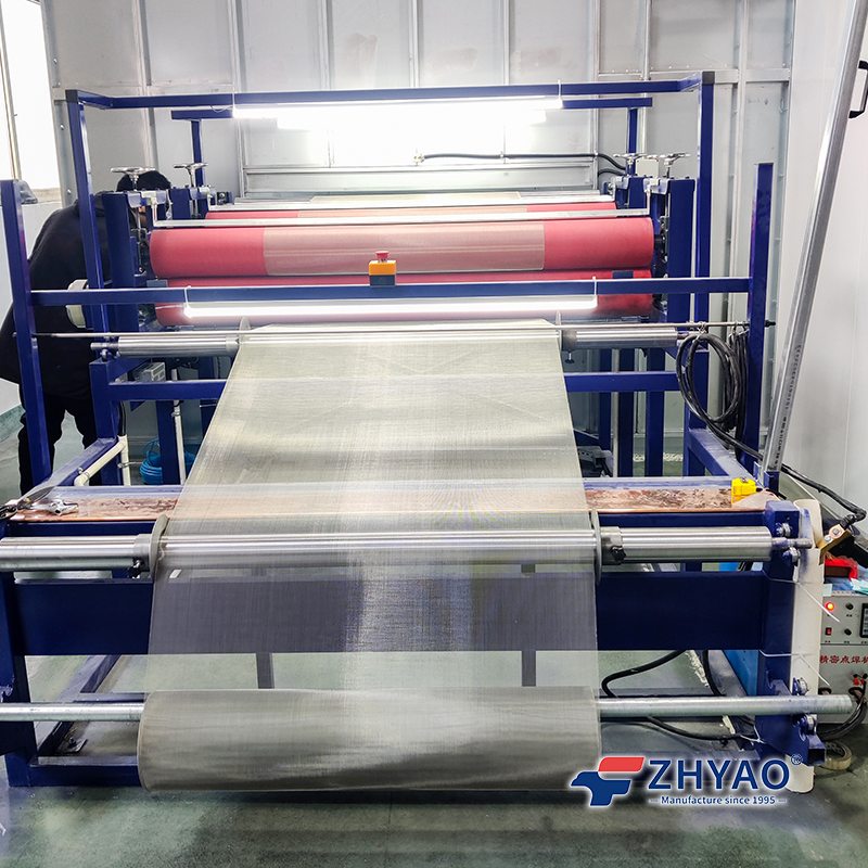 Mesh Powder Coating Line