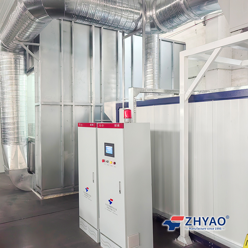 Mesh Powder Coating Line