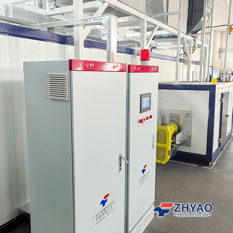 Mesh Powder Coating Line