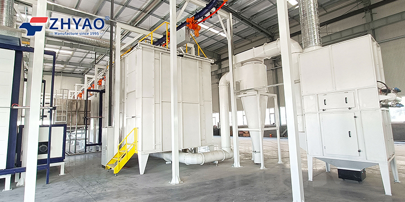 powder coating line solution