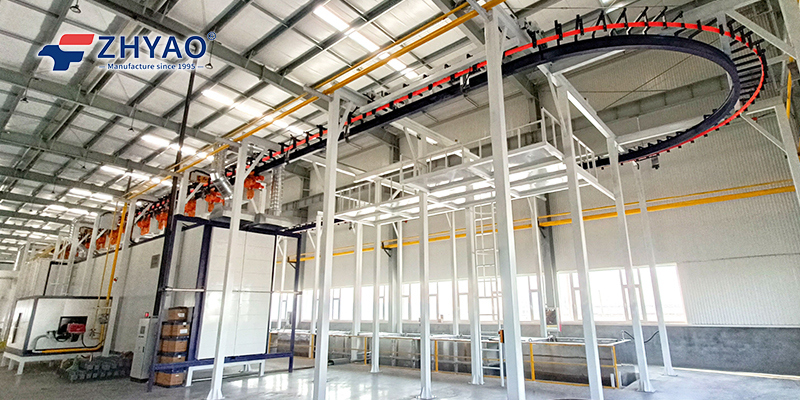 Electric Hoist Spraying Line Electric Hoist Spraying Line